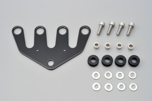 Double meter bracket for two VELONA48 & ALPHA / BETA black