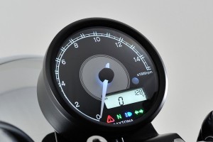 "VELONA80" ELECTRICAL TACHOMETER 15,000 RPM, WHITE LED, BLACK
