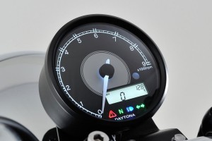 "VELONA80" ELECTRICAL TACHOMETER 9,000 RPM, WHITE LED, BLACK